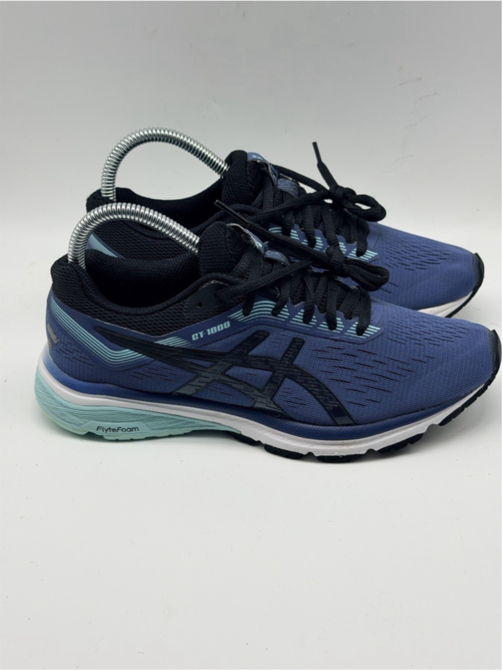 Asics CT-1000 Flyte Foam Blue Teal Synthetic Mesh Running Shoes Women's 6.5M